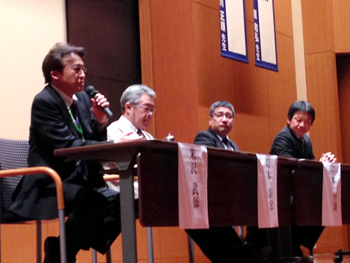 東京・一橋講堂にて開催された日本先進インプラント医療学会に、シンポジストとして参加しました。